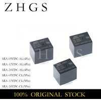 5PCS SRA-05VDC-AL SRA-12VDC-CL SRA -05VDC -12VDC -24VDC -AL -CL 4Pin 5Pin 5V 12V 24V T74 20A DC Power Relay STOCK WHOLESALE
