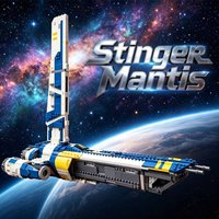 Movie Games 2657PCS MOC-145894 Space War Space Battleship Stinger Mantis Spaceship Assembly DIY Set Toy Building Blocks Gift