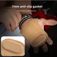 Sports Fitness Non-slip Palm Pull-up Weightlifting Power Belt Deadlift Cowhide Four Finger Palm Protection
