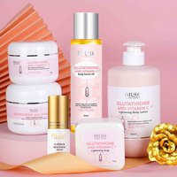 AILKE – ensemble de soins éclaircissants pour la peau, avec vitamine C, glutathion, réduit les taches, hydratant, peau douce et lisse, améliore la peau rayonnante