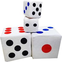 20cm Creative Dice Cloth Doll Pillow Plush Toys Children Gift Activities Fun Games Dice Game Toys on sale