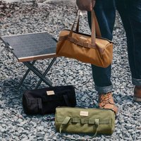 Large Capacity Thickened Cylinder Handheld Storage Bag for Camping Tent Pegs Sundries And Tool Storage