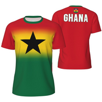 AliExpress Sugiuchi Sports Mesh T-shirt Ghana Flag For Running Bike Soccer Tennis Football Fitness Tees 3D Printed
