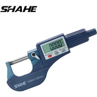 SHAHE 0.001 mm Electronic Outside Micrometer 0-25 mm Digital Micrometer Electronic Digital Caliper Gauge