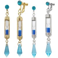 Anime Vanitas Earrings The Case Study of Vanitas No Karte Props Hourglass Earrings Ear Cuff Cosplay Jewelry Ear Studs Gifts