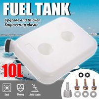10L Diesel Heater Fuel Tank Thick Plastic 12V 24V 2KW 5KW 8KW Universal RV Truck Boat Caravan Translucent With Mounting Kit