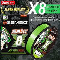 Zukibo SUPER3 X8 BRAID Spinning rod for fishing rat tail fishing thread carp fishing equipment Braided fishing thread 8 strand