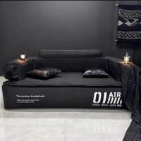 Brushed base inflatable sofa outdoor indoor portable wear-resistant
