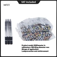 B10 100pcs Grout Packers Injection Packer Nozzle Grout Packer for High Pressure Grouting Injection Packer