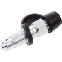 M7 X 1mm Motorcycle Brake Caliper Bleed Screw Nipple Motor Accessory Brake Caliper Stainless Steel Bleed Nipple Screw