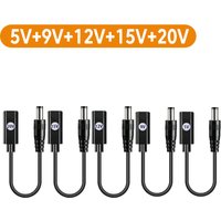 Power Boost Cable Type C Female To DC 5V/9V/12V/15V/20V Converter Boost Cable For Laptop Router Printer Set-top Box Small Fan
