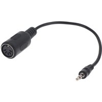 MIDI Din 5 To 3.5mm TRS Converter Cable Anti-interference Audio Adapter For Musical Instrument MIDI Device Studio Use