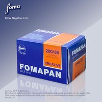 Original Fomapan 200 Classic Black and White Negative 135 35mm Film 36 Exposure Per Roll