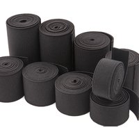 1/2/3/4M 10-80mm Flat Elastic Band for Sewing Underwear Elastics Rubber Bands Spring Webbing Strap Tape Clothes Belt Bungee Cord