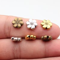 WYSIWYG 10pcs Flower Beads For DIY Jewelry Making Jewelry Finding 3 Colors 10mm