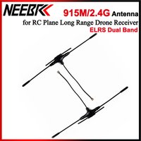 1/2/5/10/20PCS 915M/2.4G 80mm Dual Band T-shaped T Type Antenna IPEX 1 for RC FPV Long Range Drone ELRS ExpressLRS Receiver DIY