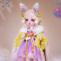 DBS DREAM FAIRY Doll 1/6 BJD Mid-Autumn Festivel Combo Bunny Mechanical Joint Body With Makeup Girls SD