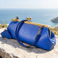 Classic Kisslock Frame Bags 30 Just Walked For Women Luxury Designer Handbag Purses 2026 New In PU Clutch Clip Underarm Shoulder