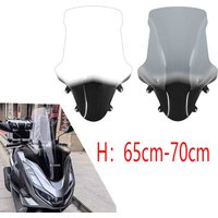 Motorcycle Front Windshield Windscreen Wind Deflectors Fit for HONDA PCX160 2023