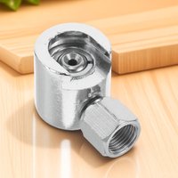Button Head Grease Fitting Adapter Iron Zinc Alloy Grease Coupler Replacement Hydraulic Fitting Connector for Precise Equipment