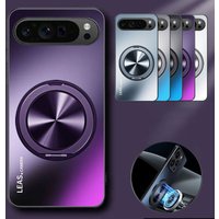 for Google Pixel 9A 9 Pro XL Case Magnetic Matte Shockproof Holder Cover for Google Pixel 8 Pro 8A 7Pro 7A 6Pro Shell Bumper