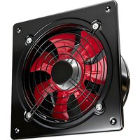 High-Power Axial Exhaust Fan, Steel Blades Moisture-Proof Motor Quiet High Airflow, Kitchen & Home Vent Fan