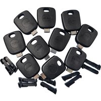 10/50 stücke KD Universal Transponder Schlüssel Fall Ersatz Chip Schlüssel Kopf KD Xhorse Schlüssel Klinge Shell mit ungeschnittenen Fernbedienung Schlüssel KD Klinge