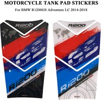 Black/White Motorcycle Fuel Tank Pad Stickers for R1200GS Adventure LC 3D Tank Decal Protector For BMW R 1200 GS ADV 2014-2018
