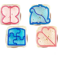Kids Sandwich Cutter Bread Mold Lunch DIY Sandwich Cutter Mould Lunch Boxes Accessories Food Cutting Die Bread Biscuits Mold