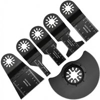 6/12PCSMixed multi-tool saw blade set, multi-tool oscillating saw blade tool accessories