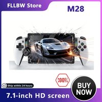 FLLBW M28 7.1'' IPS Screen 256GB Handheld Game Console Supports Large-Scale PS2 Games 3D Dual Joystick God of War 20000 Games image 4