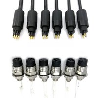 Subconn Micro Circular 8pin Female Bulkhead Male Cable MCBH8F MCIL8M Subsea Underwater Rov Ip69 Waterproof Double Head Connector