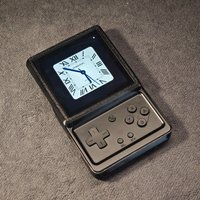 For Anbernic RG Rotate Rotation Game Console TPU Soft Cover 3D printing Protective Case Game Console Protective Case