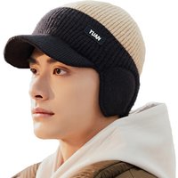 AliExpress Hot Selling Popular Versatile Outdoor Warm Ear Protection Windproof Duckbill Cap Cycling and Travel Cold Resistant Knit