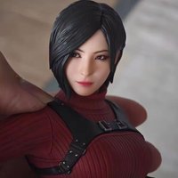 Original Resident Evil Ada Wong Scale New Hot Anime Can Move Pvc Figure - Red Dress About 25cm Collectible Statue Model Gifts