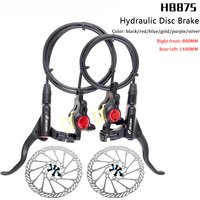 ZOOM HB875 MTB Hydraulic Brakes Bicycle Hydraulic Caliper Set 800/1400mm Disc Brakes For Mountain Bike With Rotor 160mm Cycling