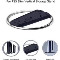 For PS5 Slim Vertical Storage Stand Metal Base Stand Replacement Console Host Stand for Playstation 5 Slim Game Accessories