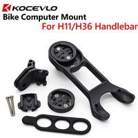 For H11 H36 Integrated Bike Handlebar Computer Mount Holder Out Adjustable Stopwatch for Garmin Bryton Cateye GoPro