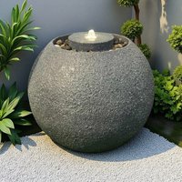 Creative Sphere Water Fountain for Indoor Outdoor Garden Patio Villa Yard Home Decor