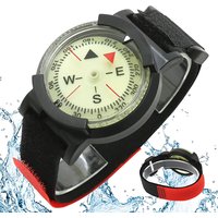 Professional Diving Compass Watch - Waterproof High Precision with Night Light, for Scuba Diving, Camping, Hiking & Outdoor Adve