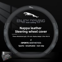 Car Steering Wheel Cover Ultra-thin Breathable Car Accessories For Jaguar XKR XEL XFL XK XJL XJ6 XJS E-Pace I-Pace S-Type X-Type