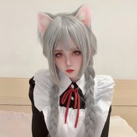 Cute Cat Ears Headwear Cosplay Simulation Anime Cat Ear Live Performance Accessories Costume Props Comic Convention Hair Clips