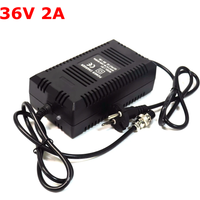 36V 2A Electric Car Charge Smart Lead Acid Battery Charger GX12 12mm Connector EU Plug For 10AH 12AH 14AH 20AH AGM Gel Battery