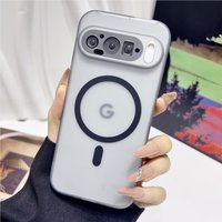Luxury Translucent Matte Magnetic Case For Google Pixel 10 Pro XL 9 8 7 6 A Wireless Charging Candy Color Slim Cover