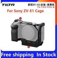 TILTA ZV-E1 Camera cage Kit Fuselage Protective Frame Live Shooting Expands the Full Cage Accessories For Sony ZV-E1