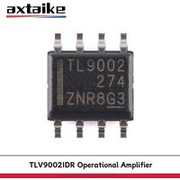 10/20PCS TLV9002IDR SOP-8 TLV9002 TL9002 Low-Power RRIO 1MHz Operational Amplifier for Cost-Sensitive Systems SMD IC
