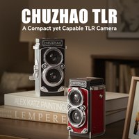 New Chuzhao Retro Camera - A Gift for Graduation Season Video Recording, Hand-Cranked Camera for Exchange Students