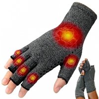AliExpress NONE Non-Slip Half Finger Compression Gloves Joint Pain Relief Support, Unisex Breathable Workout Training Cycling Fitness Hand Prote