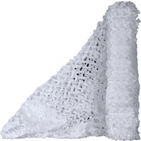 Camouflage Netting White 1.5Mx2 3 4 5 7 8 10M Camo Net Snow Decoration Garden Hunting Pavilion Translucent Shade Tent Fence