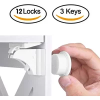 Magnetic Baby Proofing Locks Child Safety Latches For Drawers Cabinets Kids Protection Childproof Security Systems Home